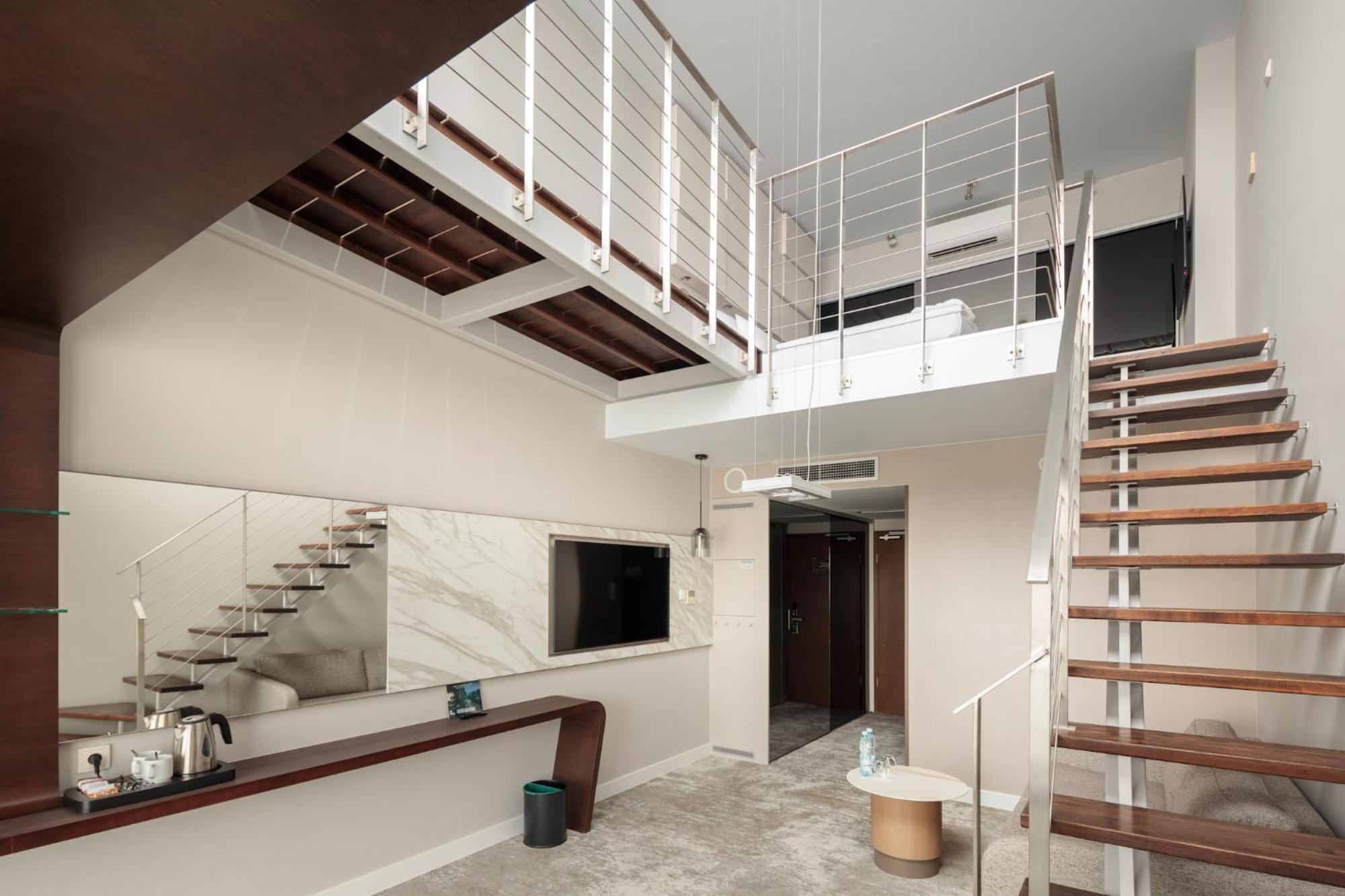 Marine Hotel By Zdrojowa Колобжег Екстериор снимка A duplex apartment